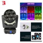 Professional Lighting Equipment 7*40W Zoom Moving Head Light 4in1