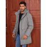 Buy cheap Business Elegance Long Detachable Hood Winter Thickened Jacket Men Winter Proof Water Proof from wholesalers