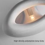 Nordic Minimalist Restaurant Pendant Light Creative Wabi-Sabi Bedroom Loft Lamp