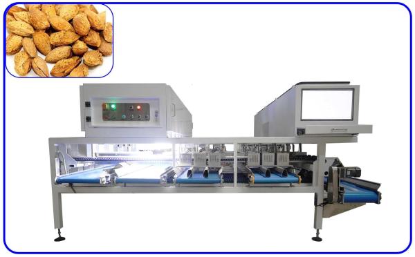 Buy cheap Almond Stainless Steel Industrial Sorting Machine High Speed 16 Channels 380V from wholesalers