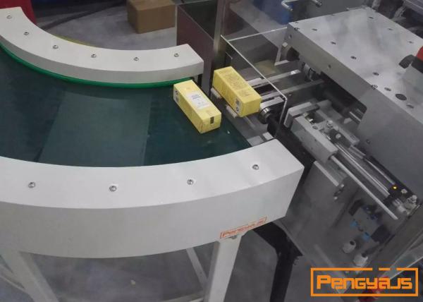 Buy cheap Mini Curve 90 Degrees 2000mm length 40W Curved Belt Conveyor from wholesalers