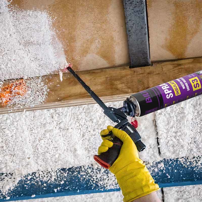 Eco Friendly Spray PU Foam Heat And Sound Insulation Polyurethane Foam Spray