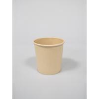 Buy cheap Bamboo Fiber Paper Soup Cup Compostable Biodegradable Coating product