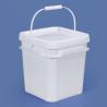 Buy cheap Acrylic Plastic Ice Bucket 8 Liter White / Yellow Color from wholesalers