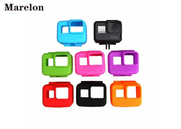 Buy cheap TPU Material Sports Camera Accessories CNC Blue Aluminum Housing Case from wholesalers