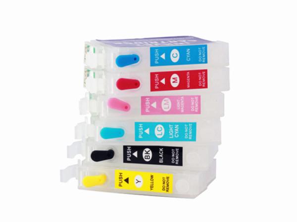 Buy cheap 500 Pages Yeild Compatible Printer Ink Cartridges Epson Printers Recycling from wholesalers