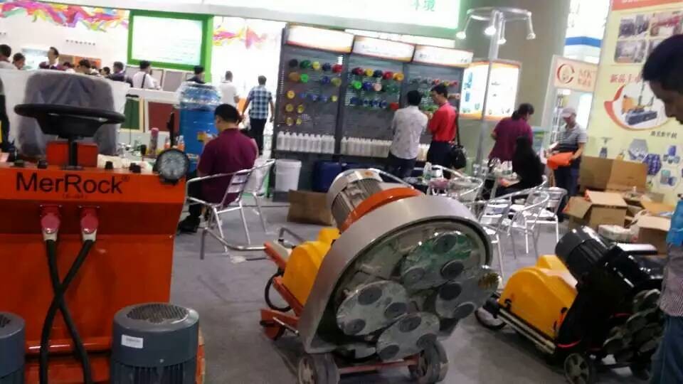 High Speed Stone Floor Polisher Planetary System Three Phase Grinder