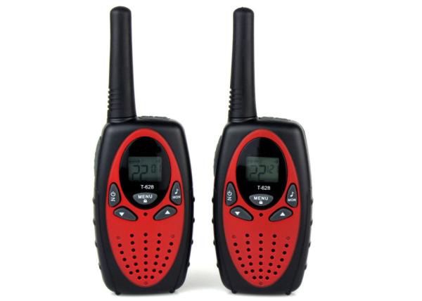 Buy cheap ABS Material Small Walkie Talkies For Team Communication Red / Black Color from wholesalers