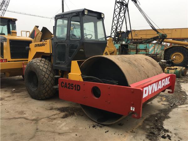 Buy cheap Good Condition Used Dynapac Vibratory Drum Roller Ca251d 12 Ton Soil Compactor for Sale from wholesalers