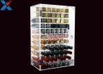 Cosmetic Acrylic Lipstick Organizer , Clear Acrylic Lipstick Display Stand