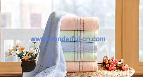 Buy cheap High quality 100% cotton dobby striped cotton towel wholesale from wholesalers
