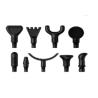 Buy cheap ABS PC Rubber Composite Body Massager with 30W Power 1-30 Gears Dual-Mode Display Screen 2500mAh Battery 9 Massage Heads from wholesalers