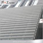 Exterior Aerofoil Aluminum Airfoil Louvers Sun Control Horizontal louver For
