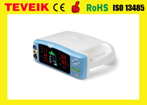 Buy cheap Blue Hand Held Pulse Oximeter Adult Finger Clip End 1 Year Warranty from wholesalers