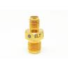 Buy cheap 50Ohm Gold Plated SMA to SSMA Female RF Adapter from wholesalers