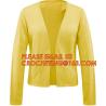 Buy cheap Full Needle Waved Blanket Women's Cardigan, Novelty Stitch Long Sleeve Pointelle Lace Women Long Cardigan from wholesalers