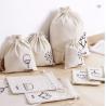 Buy cheap Personalized Colorful Small Muslin Cotton Fabric Bag Drawstring Pouch from wholesalers