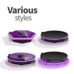 Wireless RGB 360 Rotating Photo Booth Selfie Video Wedding Party