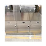Acid Resistant Biology Laboratory Furniture , W750mm Stainless Lab Work Benches