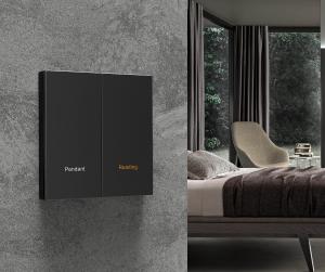 Buy cheap KNX Protocol Three Button Light Switch With Built In LED Backlight from wholesalers