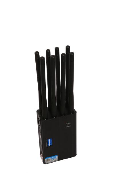 8 frequency band handheld mobile phone signal masker GSM DCS 3G 4G mobile phone