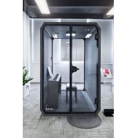 Buy cheap Dark Movable Portable Meeting Acoustic Private Soundproof Booth product