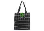 Multi Purpose Large Plastic Tote Bag , Long Handles Foldable Polyester Shopping