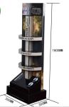 3D Design Beverage Cardboard Sales Display Stand Oil Printing