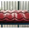 Buy cheap Red Coloured Corrugated Roofing Sheets , Ornament GI Colour Coated Roofing Sheets from wholesalers
