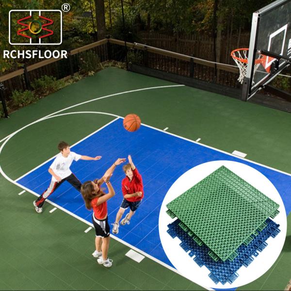 Buy cheap 34*34cm PP Tiles For Tennis Court Pickleball Court OEM ODM from wholesalers