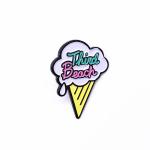 Gold Silver Hard Soft Enamel Lapel Pins , 1 Inch Cute Lapel Pins For Collectible