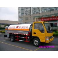 Buy cheap Diesel Delivery 4x2 JAC Mobile Oil Tank Truck , Refuelling Petroleum Tanker product