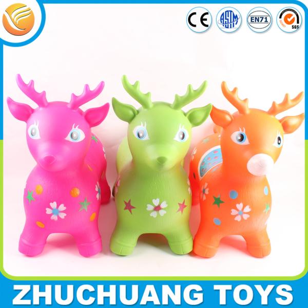 Buy cheap plastic cartoon deer zoo animal set toys for kids from wholesalers