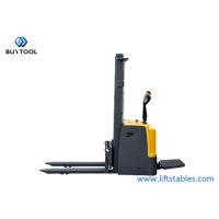 Buy cheap Alloy Steel 2000kg Fully Powered Hydraulic Stacker Electric Pallet Stacker Truck product