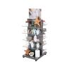 Buy cheap Gift Shop Slatwall Display Stands Christmas Ornament Tea Cup Display Shelf from wholesalers