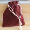 Buy cheap Bracelet Package Bordeaux Velvet Drawstring Bag from wholesalers