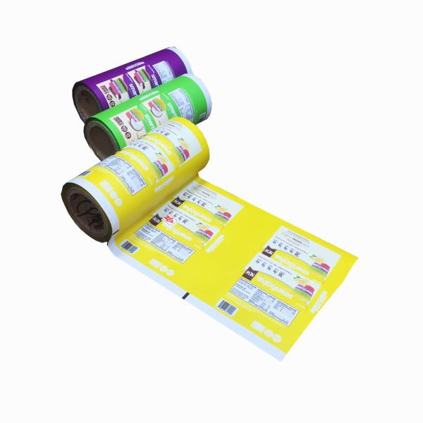 Quality Metallized pet plastic film rolls cookie biscuit food packaging seal for sale