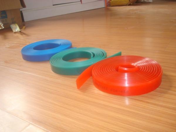 Buy cheap Solvents Resistant Silk Screen Squeegee Rubber , Flower Paper Silk Screen Squeegee from wholesalers