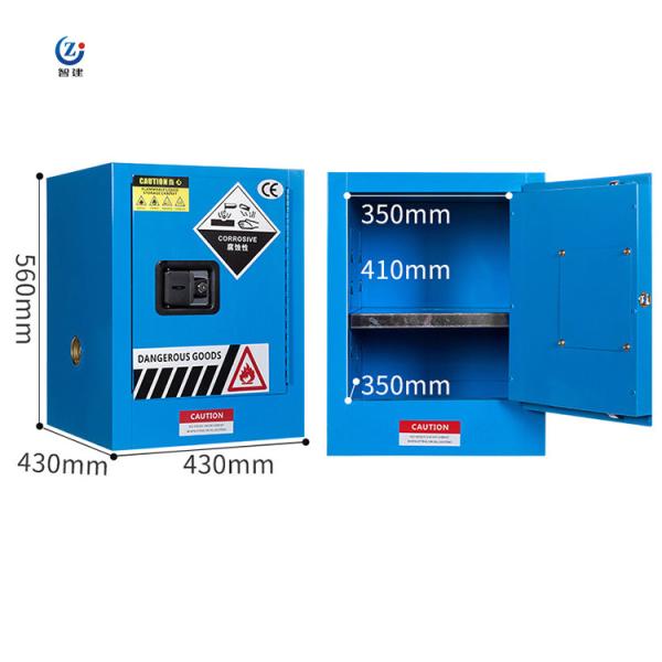 Buy cheap 12 Gallon Acid Storage Cabinet Chemical Safety Cupboard With Double Door from wholesalers