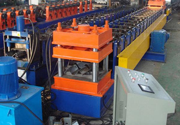 Buy cheap Colored Steel Highway Guardrail Roll Forming Machine , Tube Forming Machine from wholesalers