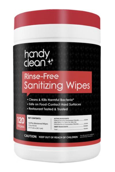 Buy cheap 120 Dry Wipes For Rinse Free Sanitising Wipes Manufacturer Kill 99.99% Of Bacteria from wholesalers