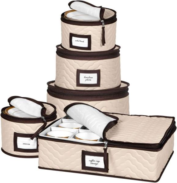 China Storage Containers 5-Piece Set Moving Boxes For Dinnerware, Glasses,