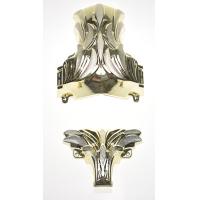Buy cheap ABS / PP Plastic Coffin Decoration Durable With Steel Bar For Casket Handle product