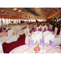 Buy cheap 25*50m White Big PVC Party Tent Close to Riverside For Christmas product