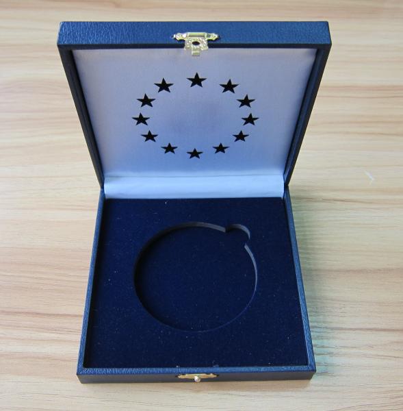 Buy cheap Plastic Badge Boxes, wrapped in Leatherette Paper from wholesalers