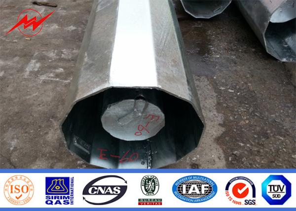 Buy cheap Hot Dip Galvanized 17M Electric Steel Tubular Pole Gr50 Transmission Line Poles from wholesalers