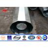 Buy cheap Hot Dip Galvanized 17M Electric Steel Tubular Pole Gr50 Transmission Line Poles from wholesalers