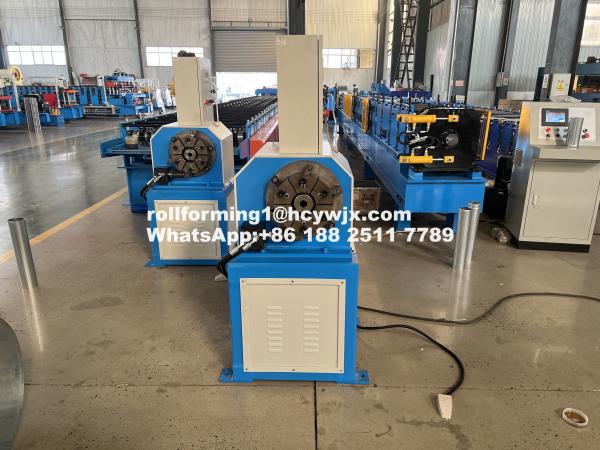 Buy cheap 0.45-0.6mm Material Thickness Downspout Roll Forming Machine with 5.5kw Motor Power from wholesalers