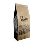 Custom Biodegradable Side Gusset Flat Bottom Beans Packaging 100g 150g 250g 500g