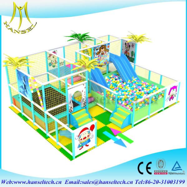 Buy cheap Hansel popular soft playground kids plastic playhouse indoor and outdoor from wholesalers